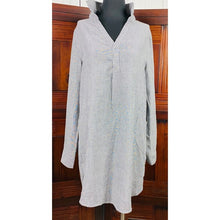 Load image into Gallery viewer, 🌙 Crescent Stripe Point Collar Night Shirt