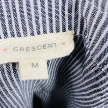 Load image into Gallery viewer, 🌙 Crescent Stripe Point Collar Night Shirt
