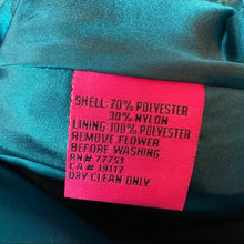 Load image into Gallery viewer, Betsey Johnson Emerald Green Cocktail Dress