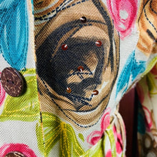 Load image into Gallery viewer, Emma & James Floral Linen Beaded Sequin Blazer