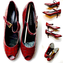 Load image into Gallery viewer, Donald J. Pliner Women’s Mary Jane Heels NWOT