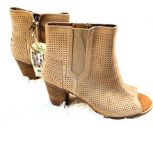 Load image into Gallery viewer, Toms Peep Toe Bootie