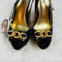 Load image into Gallery viewer, House of Deréon Patent Leather Stiletto Heels NWT
