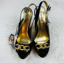 Load image into Gallery viewer, House of Deréon Patent Leather Stiletto Heels NWT