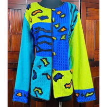Load image into Gallery viewer, Women’s Vibrant Multi Color Jacket