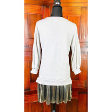 Load image into Gallery viewer, Vintage 80’s Pleated Sweatshirt Dress