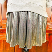 Load image into Gallery viewer, Vintage 80’s Pleated Sweatshirt Dress