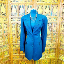 Load image into Gallery viewer, Carole Little Women’s Embroidered Stitch Blazer