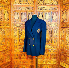Load image into Gallery viewer, Vintage Ralph Lauren Crown Crest Blazer