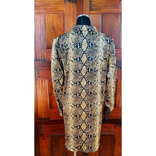 Load image into Gallery viewer, (SOLD) Women’s Reptile Print Button Down Dress
