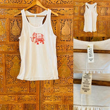 Load image into Gallery viewer, Bella Elephant Flowy Racerback Tank Top NWT