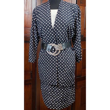 Load image into Gallery viewer, Kwai Petites Vintage 1980’s Polka Dot Dress