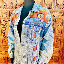 Load image into Gallery viewer, Vintage K.W.B.L. Los Angeles Acid Wash Jacket