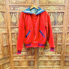 Load image into Gallery viewer, Vintage Holloway Wool & Leather Varsity Jacket