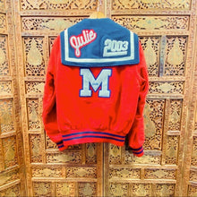 Load image into Gallery viewer, Vintage Holloway Wool & Leather Varsity Jacket