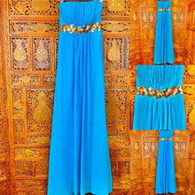 Load image into Gallery viewer, Women’a Strapless Evening Gown