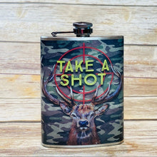 Load image into Gallery viewer, Totally Rad Take A Shot Flask NWT