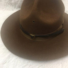 Load image into Gallery viewer, Vintage Campaign Stetson USMC Drill Sergeant Hat