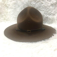 Load image into Gallery viewer, Vintage Campaign Stetson USMC Drill Sergeant Hat