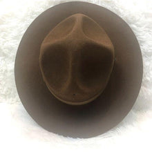 Load image into Gallery viewer, Vintage Campaign Stetson USMC Drill Sergeant Hat
