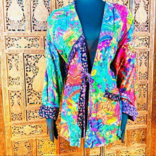 Load image into Gallery viewer, HandCrafted Colorful Women’s Contrast Blouse