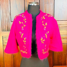 Load image into Gallery viewer, (SOLD) Vintage Lee Herman Knit Shrug Sweater