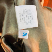 Load image into Gallery viewer, Olive Silk Embroidered Beaded Blazer jacket