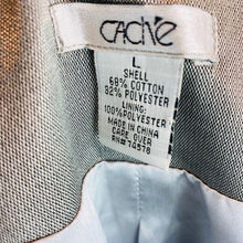 Load image into Gallery viewer, Caché Women’s Silver Metallic Jacket