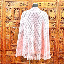 Load image into Gallery viewer, Vintage 70’s Pink Shawl