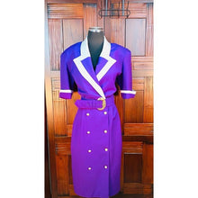 Load image into Gallery viewer, Vintage Alexis Fashions Inc Secretary Dress