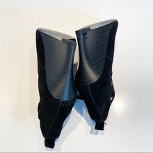 Load image into Gallery viewer, Michael Shannon Suede Open-Toe Wedge Booties