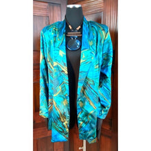 Load image into Gallery viewer, Vintage 1980’s All Seasons Miami Beach Blue Blazer