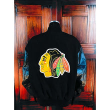 Load image into Gallery viewer, Vintage NHL Chicago Blackhawks Letterman’s Jacket