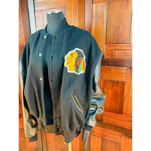 Load image into Gallery viewer, Vintage NHL Chicago Blackhawks Letterman’s Jacket