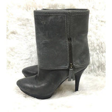 Load image into Gallery viewer, Nine West Leather Fold-Over Booties