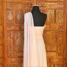 Load image into Gallery viewer, One-Shoulder Chiffon Bridesmaid Dress NWT