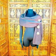 Load image into Gallery viewer, PURE HandKnit Multi-Function Scarf Wrap NWT