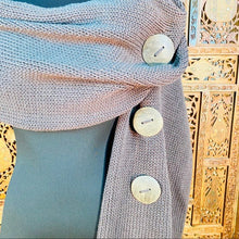 Load image into Gallery viewer, PURE HandKnit Multi-Function Scarf Wrap NWT