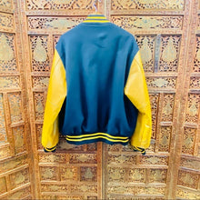 Load image into Gallery viewer, Vintage Holloway Wool & Leather Varsity Jacket