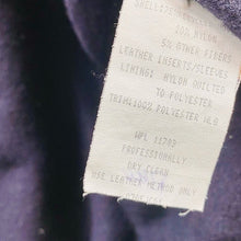 Load image into Gallery viewer, Vintage Holloway Wool & Leather Varsity Jacket