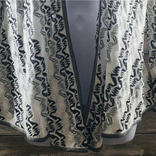 Load image into Gallery viewer, NIC+ZOE Black & White Knit Cardigan Sweater