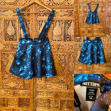 Load image into Gallery viewer, Hot Topic Overall Mini Skirt