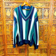 Load image into Gallery viewer, Vintage Salty Dog Men’s V-Neck Sweater