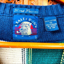 Load image into Gallery viewer, Vintage Salty Dog Men’s V-Neck Sweater