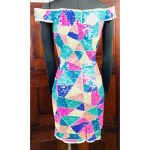 Load image into Gallery viewer, Vintage Nadine Hand beaded Sequin Dress