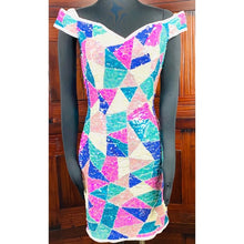 Load image into Gallery viewer, Vintage Nadine Hand beaded Sequin Dress