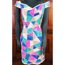 Load image into Gallery viewer, Vintage Nadine Hand beaded Sequin Dress