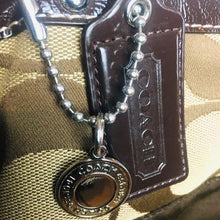 Load image into Gallery viewer, (SOLD) Coach Signature Stripe Multifunction Diaper Bag