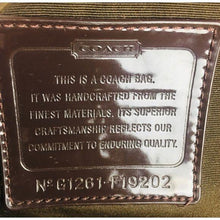 Load image into Gallery viewer, (SOLD) Coach Signature Stripe Multifunction Diaper Bag