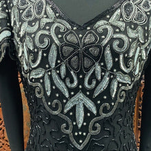 Load image into Gallery viewer, Vintage 80’s Laurence Kazar Beaded Sequin Dress